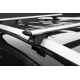 Багажник Lux на рейлинг КЛАССИК Black крыловидные дуги